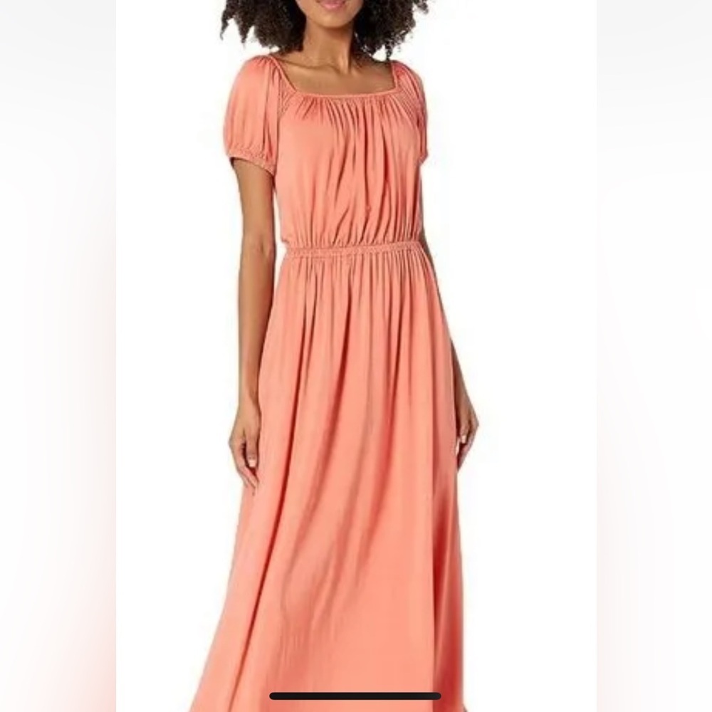 50%offw❤️ Anthropologie Rachel Pally Kristin Dress Shirring Maxi $235